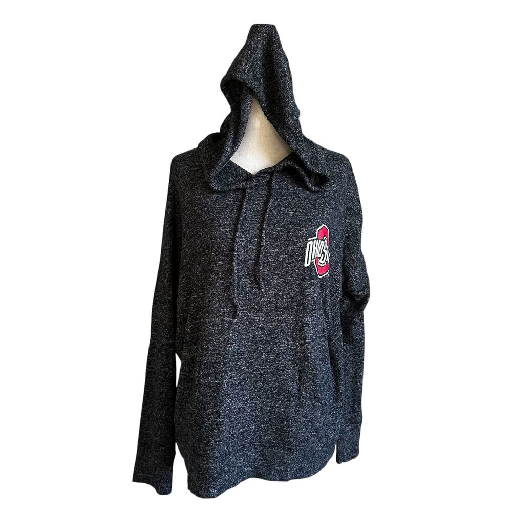 Tailgate Gray Ohio State Hoodie Sweater Women's Size Medium | 50-4